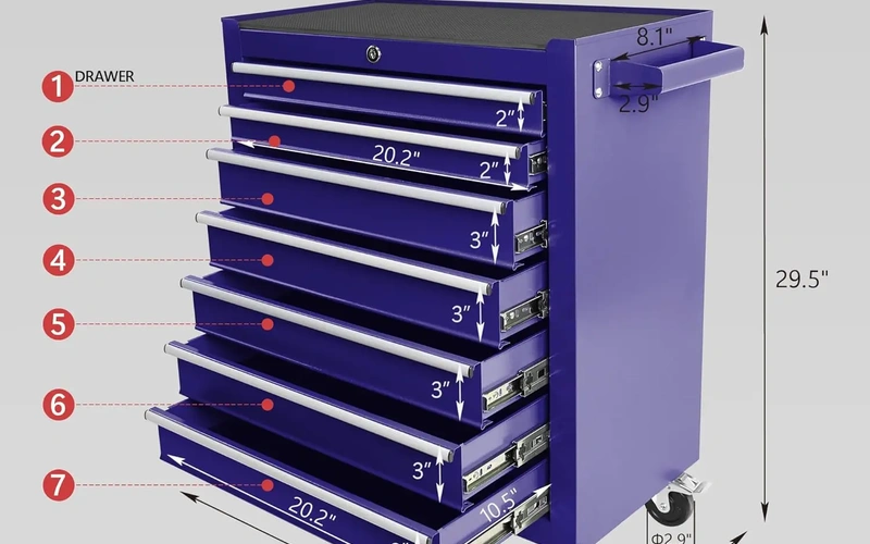 metal-rolling-garagecabinetset-with-drawers