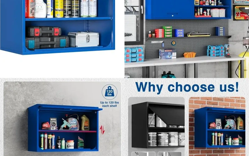 secure-metal-garagecabinetset-with-lock