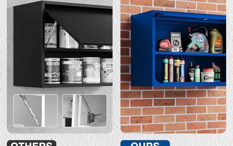 secure-metal-garagecabinetset-with-lock